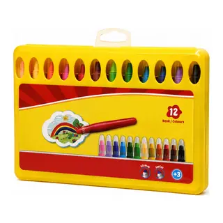 Jel Crayon 12 Renk PP Box