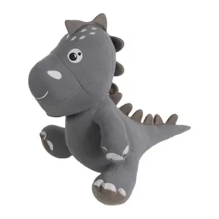 Dino Peluş Oyuncak Gri 40 cm