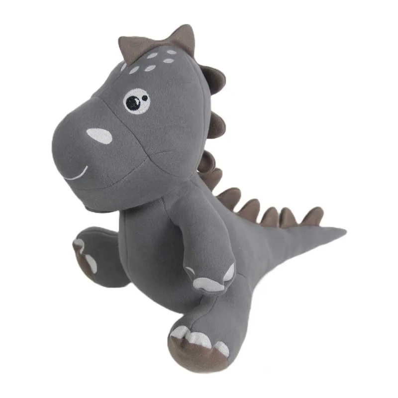Dino Peluş Oyuncak Gri 40 cm