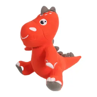Dino Peluş Oyuncak Turuncu 25 cm