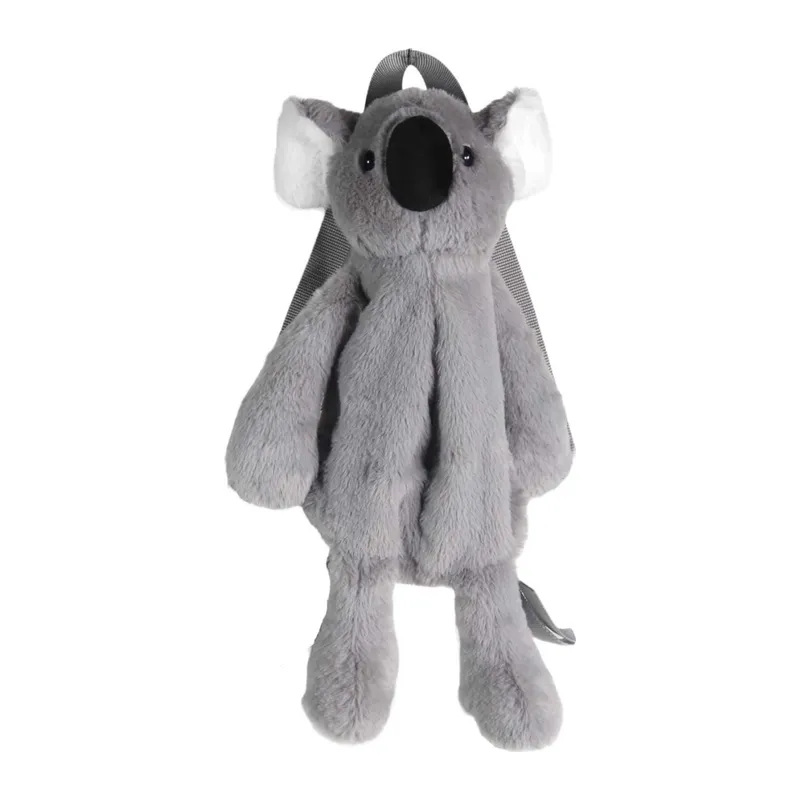 Koala Peluş Çanta Gri