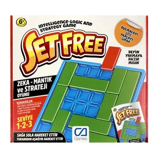 Kaydırmalı Puzzle Kutu Oyunu