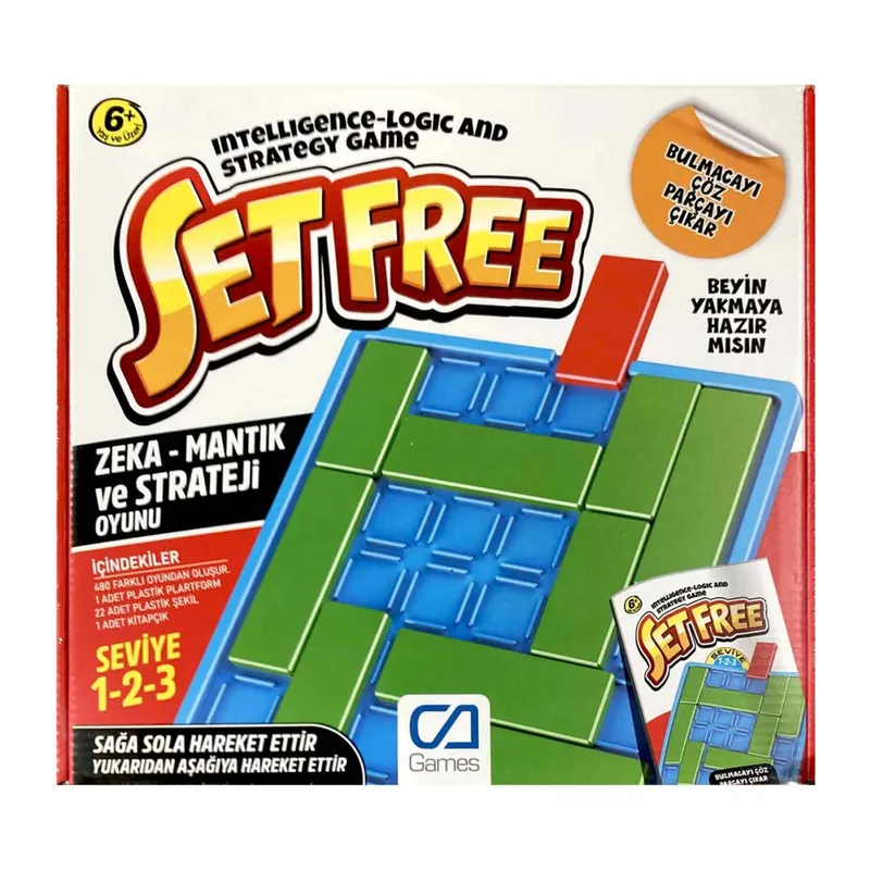 Kaydırmalı Puzzle Kutu Oyunu