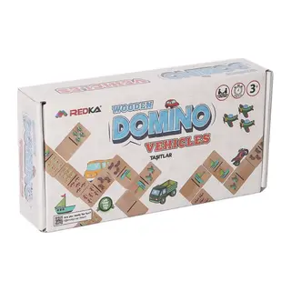 RD5649 Ahşap Domino Oyunu Araçlar