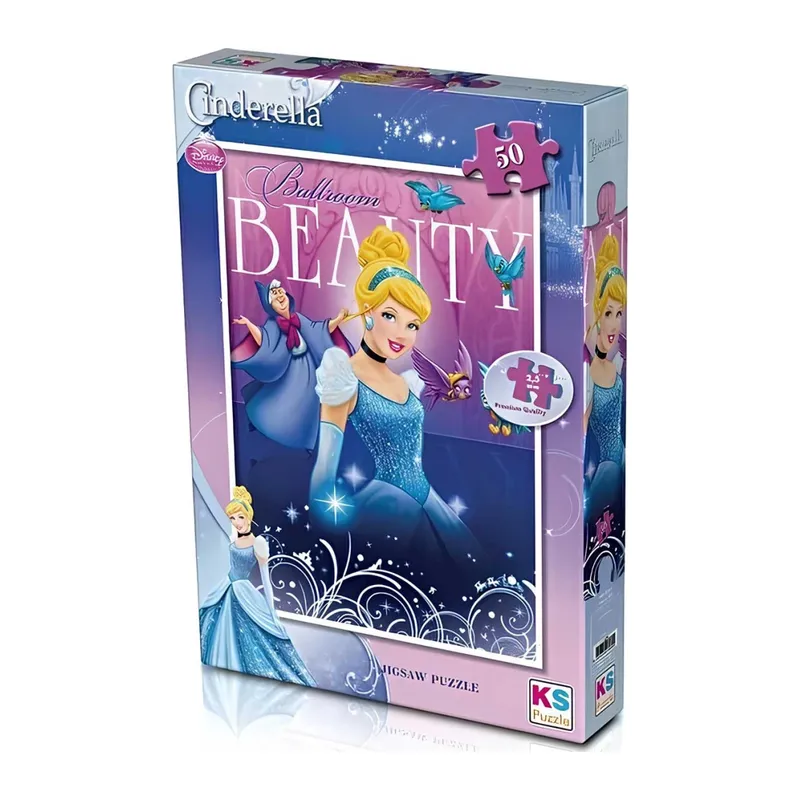 NessiWorld Games Cinderella 50 Parça Puzzle