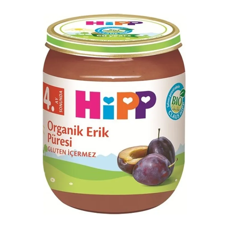 Organik Erik Püresi 125 Gr