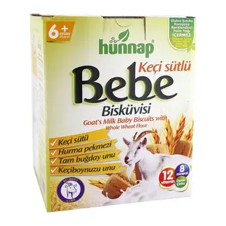 Keçisütlü Vitaminli Bebe Bisküvisi 400 Gr