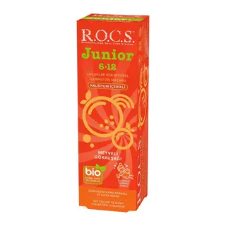.Junior Diş Macunu 6-12 Yaş 60 ml Meyveli Gökkuşağı