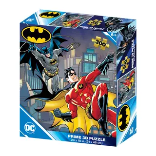 Prime 3D - Batman ve Robin 300 Parça Yetişkin Puzzle 32710