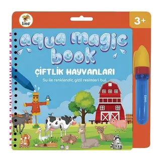 Aqua Magic Book Çiftlik Sihirli Boyama Kitabı