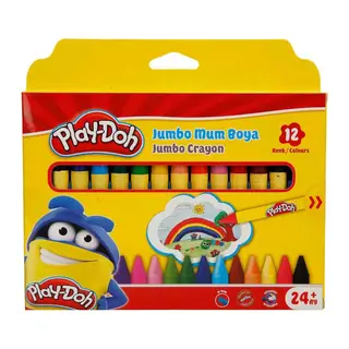 Silinebilir Crayon Mum Boya 12 Renk