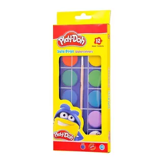 Play-Doh Sulu Boya 28 MM Büyük Boy 12 Renk