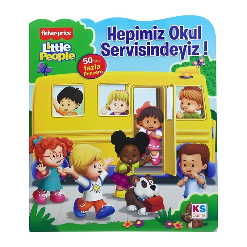 Hepimiz Okul Servisindeyiz Flap Book