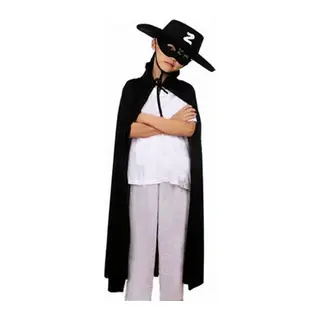 Çocuk Boy Pelerin + Şapka + Maske Kostüm Seti
