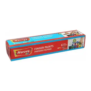 ERN-710 Heroes Color 6lı Parmak Boya - Eren Oyuncak