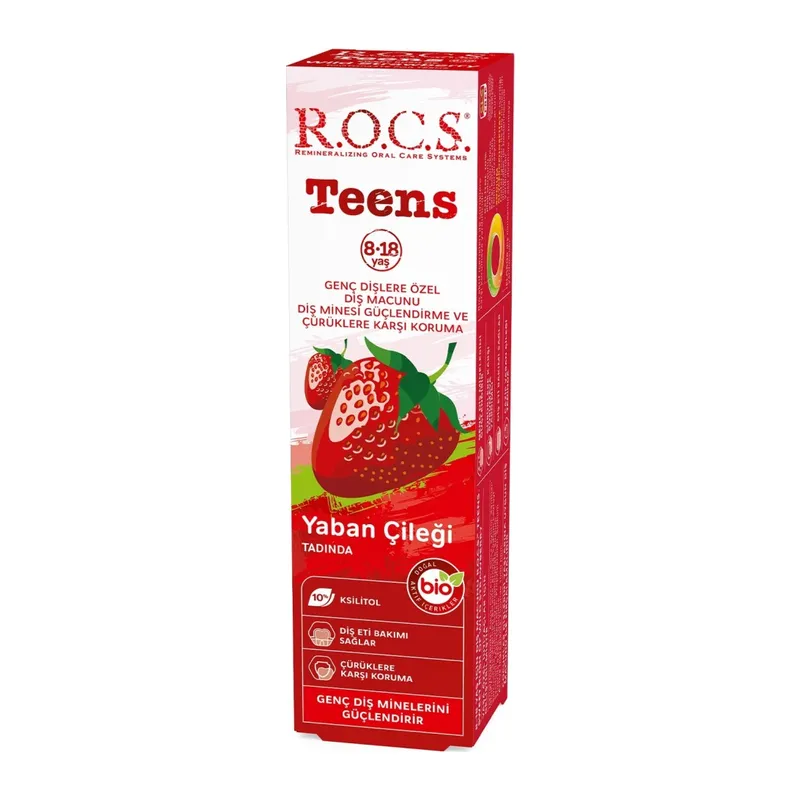 .Teen Yaban Çileği Diş Macunu 8-18 Yaş 60 ml