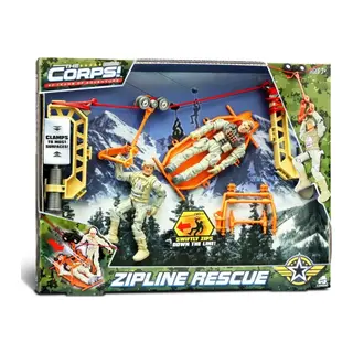 Zipline Rescue Asker Oyun Seti