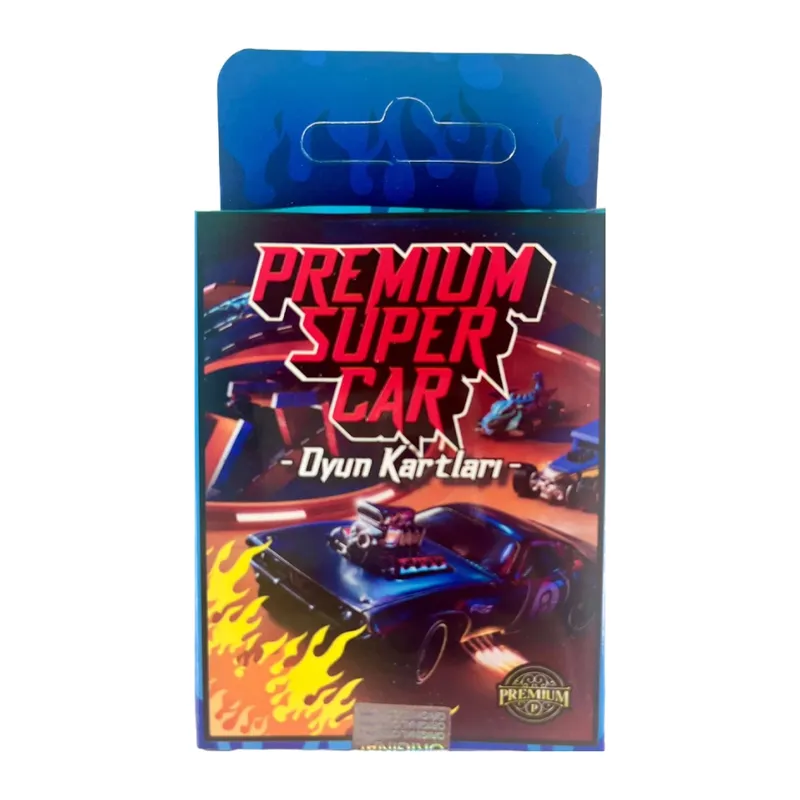 Premium Arabalar Oyun Kartları