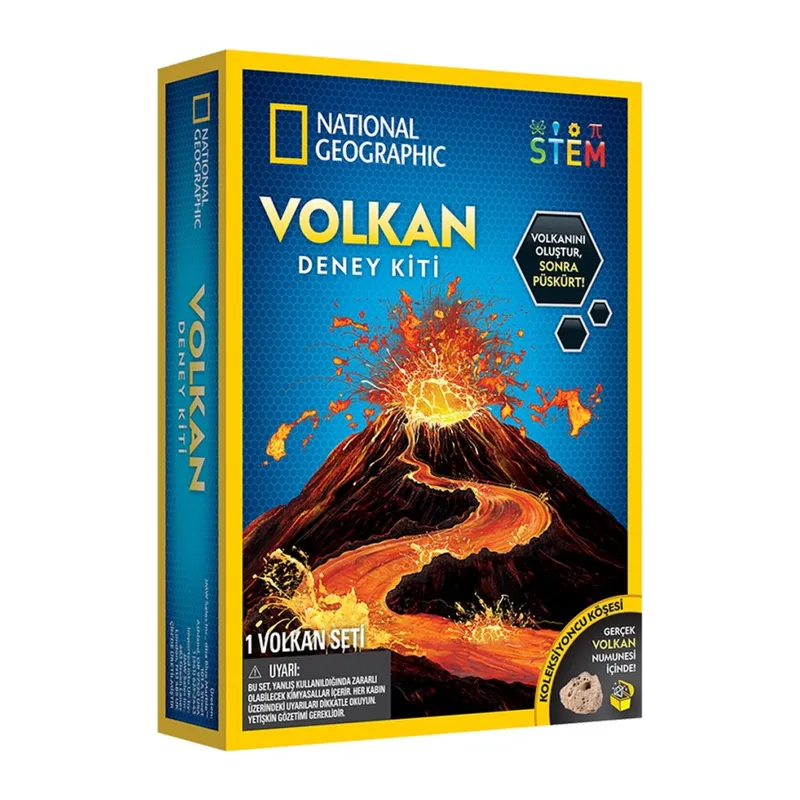 Natgeo Volkan Deney Kiti