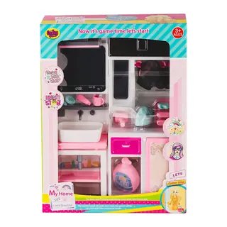 02383 Lavabo ve Ütü Masası Oyun Seti -Oydaş Oyuncak
