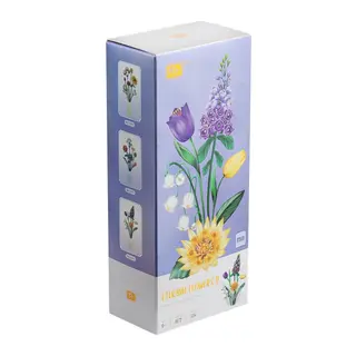 LZ1672 LOZ Çiçek Blok Seti 534 Parça-Vagon life