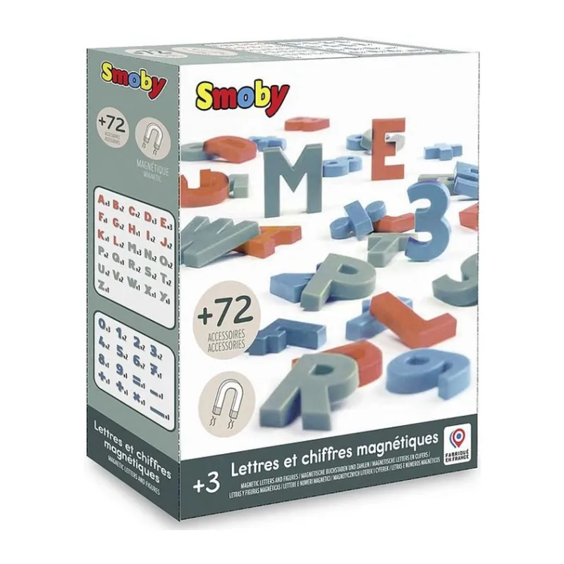 72 Magnetic Letters & Numbers