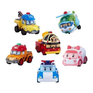 Robocar Poli Gogo Rescue Deluxe 6'lı Set
