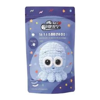 Yeni Başlayanlar İçin Ahtapot Amigurumi Örgü Kiti