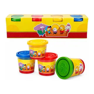4'lü Oyun Hamuru 560 gr