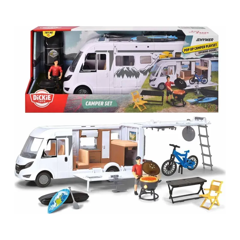Dickie Işıklı Karavan Kamp Oyun Seti 203837021