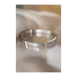 316L Çelik Silver Renk Bilezik