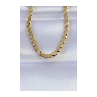 316L Çelik Gold Renk Arpa Model Kolye