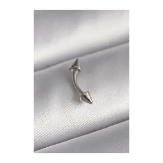 316L Çelik Gümüş Renk Çivi Model Piercing