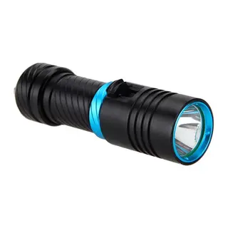 WS-4545 10W 1800 Lümen Şarjlı Su Altı Feneri Type-C, 5000 mAh, 100 m Menzil, Su Geçirmez