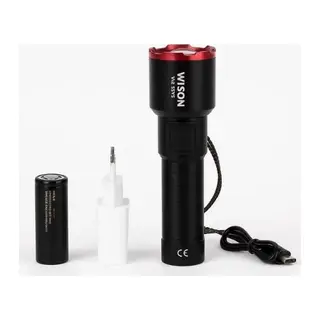 WS-5575 Şarjlı El Feneri 20W 2000 Lümen Lazer LED