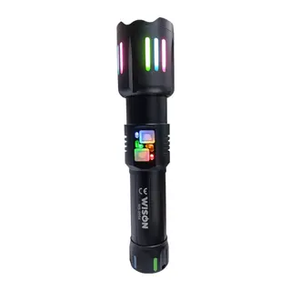 WS-9954 25W Zoomlu Yeşil Lazerli Metal Şarjlı El Feneri