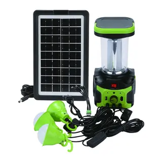 GS-906 MP3 Bluetooth Radyo USB Güneş Paneli Dahil Solar Enerjili Şarjlı Spot Fener