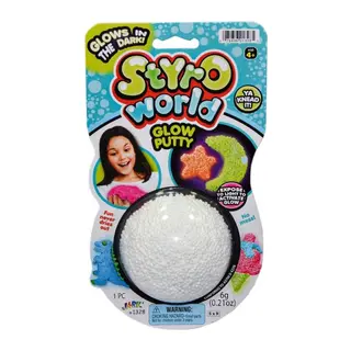 1328 Karanlıkta Parlıyor Glow Putty