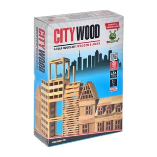 KR101 Woodoy City Wood Ahşap Bloklar
