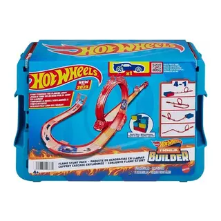 HMC04 Hot Wheels Track Builder Alev Temalı Akrobasi Seti