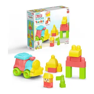 04122 Yumuşak Bloki Bloklar Tren Set 24 Parça