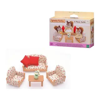 4464 Sylvanian Families, 3 Parça Koltuk Seti, +3 yaş, figürler ayrı satılır.