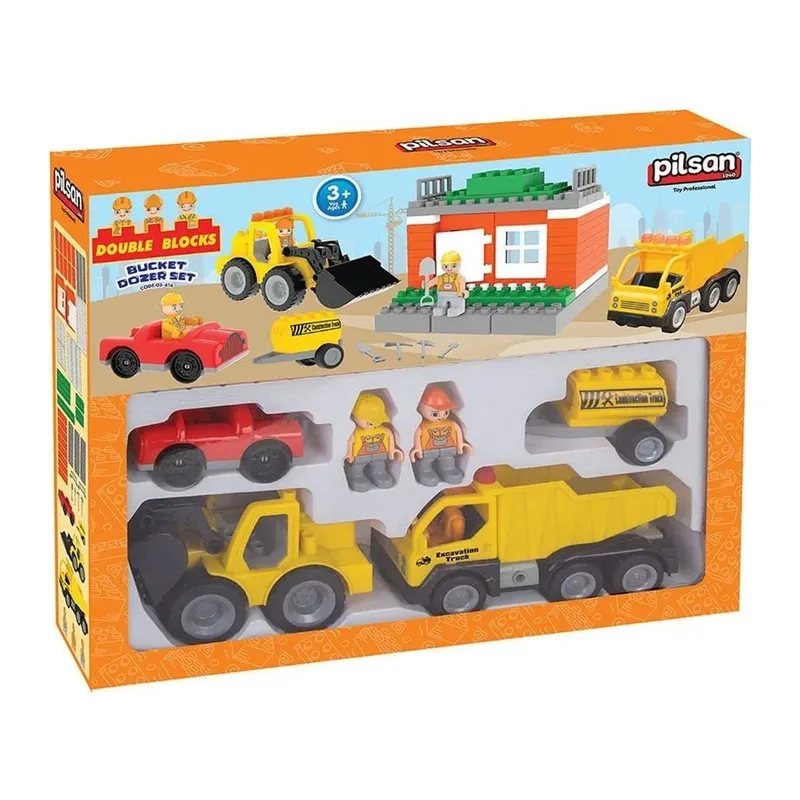 03 614 Pilsan Double Bloklar Kepçeli Dozer