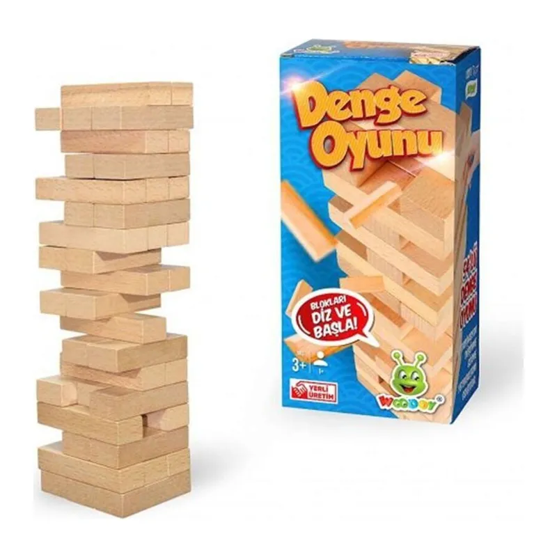 KR092 Woodoy 54LÜ Denge Oyunu 12