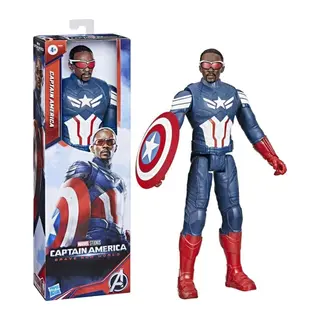 F9276 Marvel Titan Hero - Captain America Brave New World Aksiyon Figürü 30 cm