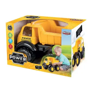06 522 Power Kamyon Sarı -Pilsan Oyuncak