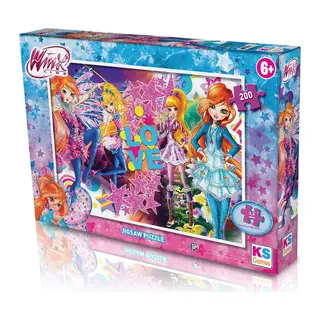 WINX113 KS Winx / 200 Parça Puzzle