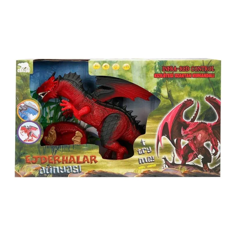 36139 Uzaktan Kumandalı Sesli ve Işıklı Dragon