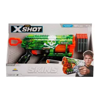 36561 X-Shot Skins Griefer 12 Mermili Sünger Dart Atan Silah 32 cm