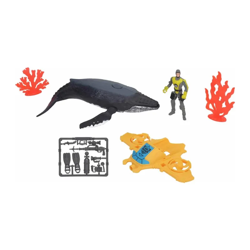 Wild Quest Surf Balina Araştırma Oyun Seti